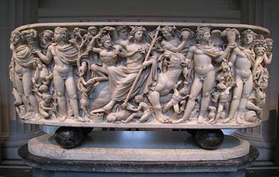 Description : http://upload.wikimedia.org/wikipedia/commons/thumb/b/bf/Dionysus_Sarcophagus.jpg/500px-Dionysus_Sarcophagus.jpg