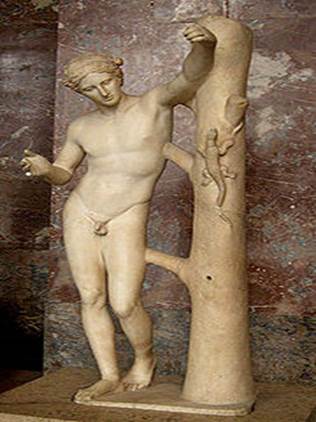 Description : http://upload.wikimedia.org/wikipedia/commons/thumb/2/22/Apollo_Saurocton_Louvre.jpg/180px-Apollo_Saurocton_Louvre.jpg