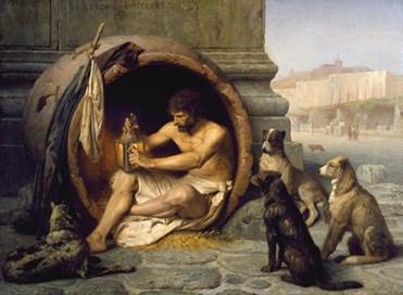 Description : http://upload.wikimedia.org/wikipedia/commons/d/df/Gerome_-_Diogenes.jpg